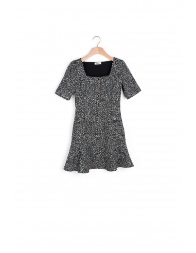 Robe courte en tweed En savoir plus