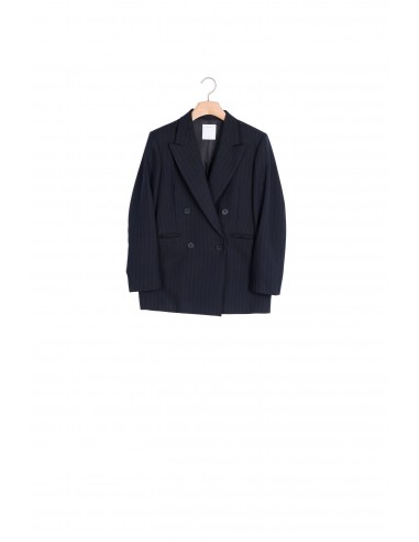 Blazer oversize à rayures 2024