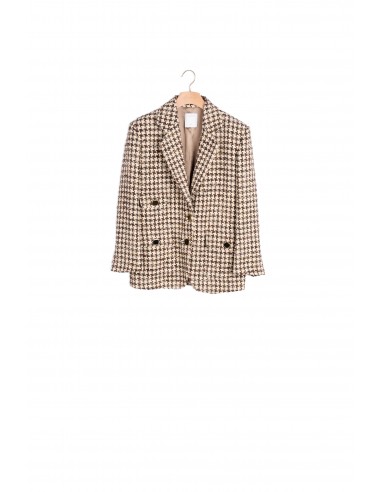 Veste de tailleur en pied de poule Venez acheter