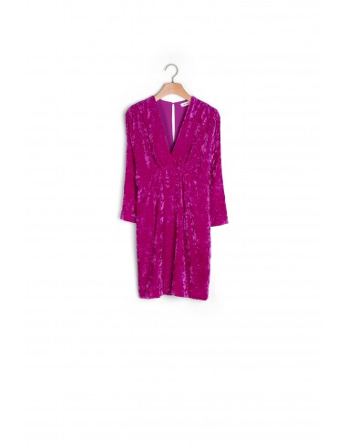 Robe courte en velours frappé Le MVP de beaucoup